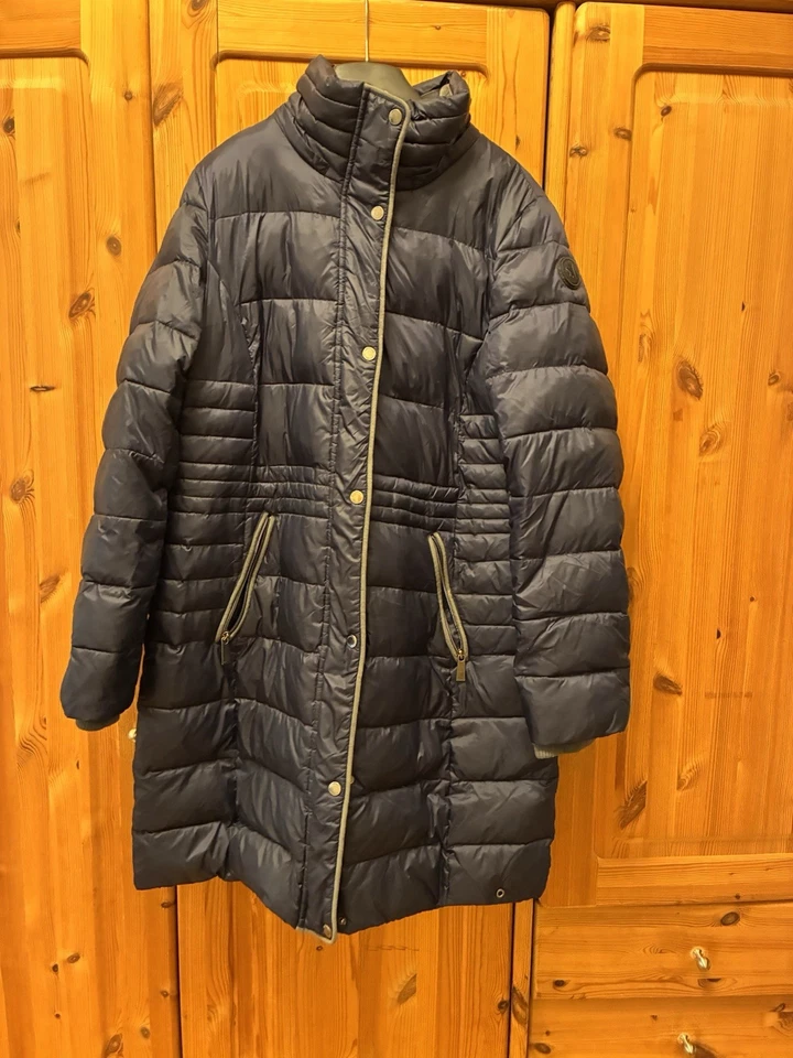 Mantel Jacke Steppjacke S.Oliver dunkelblau Größe 42