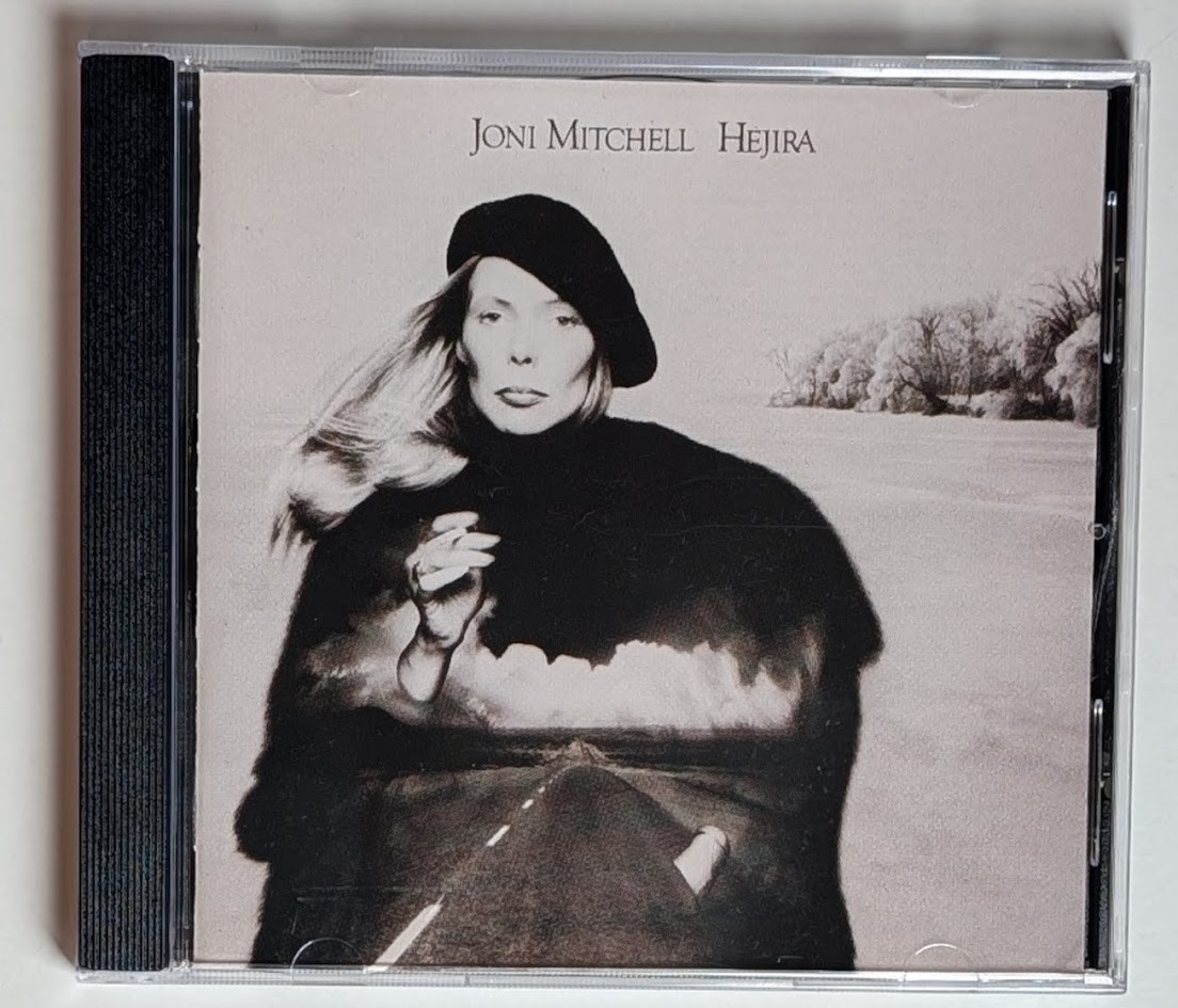 Joni Mitchell – Hejira CD Album Asylum Folk Jazz Classic 70s Singer Songwriter