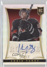 2013-14 Panini Select Rookie Auto Silver Prizm 63/99 Chris Terry #205 Auto 1q2