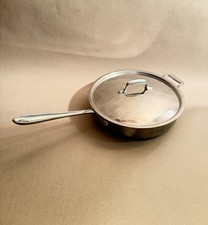 All-clad 11” Sauté Pan With Lid Vintage ‘Master chef’ 403 Made In USA