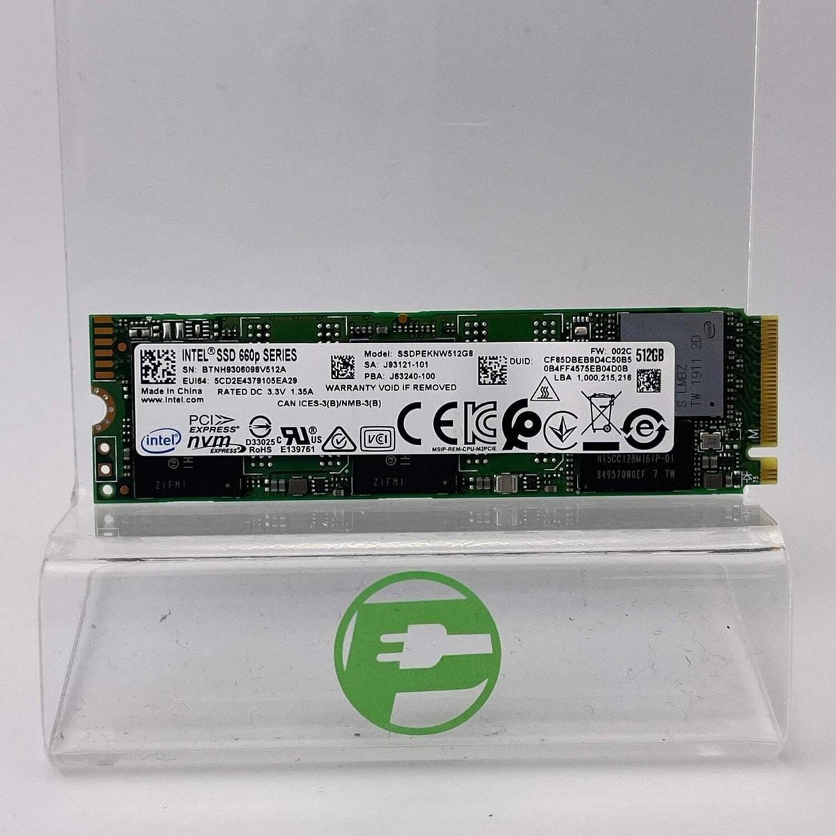 Intel M.2 Interface 512 GB Solid State Drives for sale | eBay