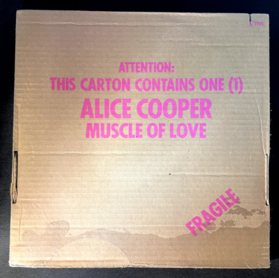 Alice Cooper Muscle Of Love 1973 Saw-Cut BS 2748 1st Press NOS SEALED