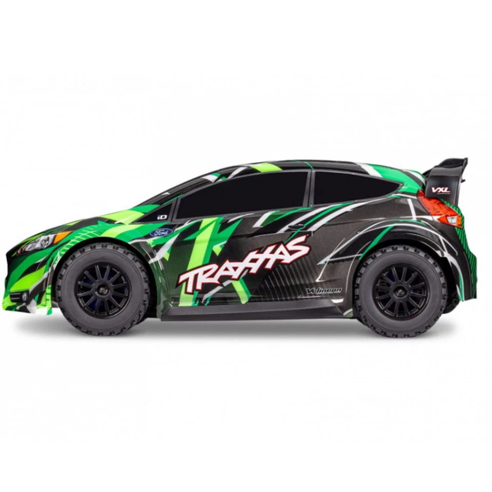 TRAXXAS TRX74276-4GRN Ford Fiesta ST Verde 1/10 Rally VXL 3S RTR Brushless - Immagine 2 di 4
