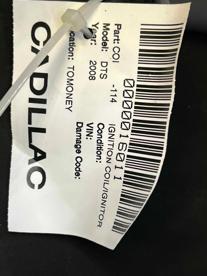 Fits 2007-11 CADILLAC DTS Ignition Coil/ignitor OEM:12597745 Foto 3 de 3