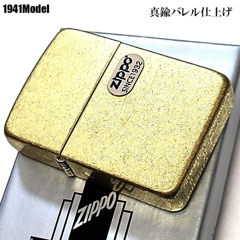 ビンテージ＊ポリス＊1941Pearl harborモデル＊真鍮ブラスWメタル Zippo 1941 Replica Used Finish Antique Brass Silver Plate Oil