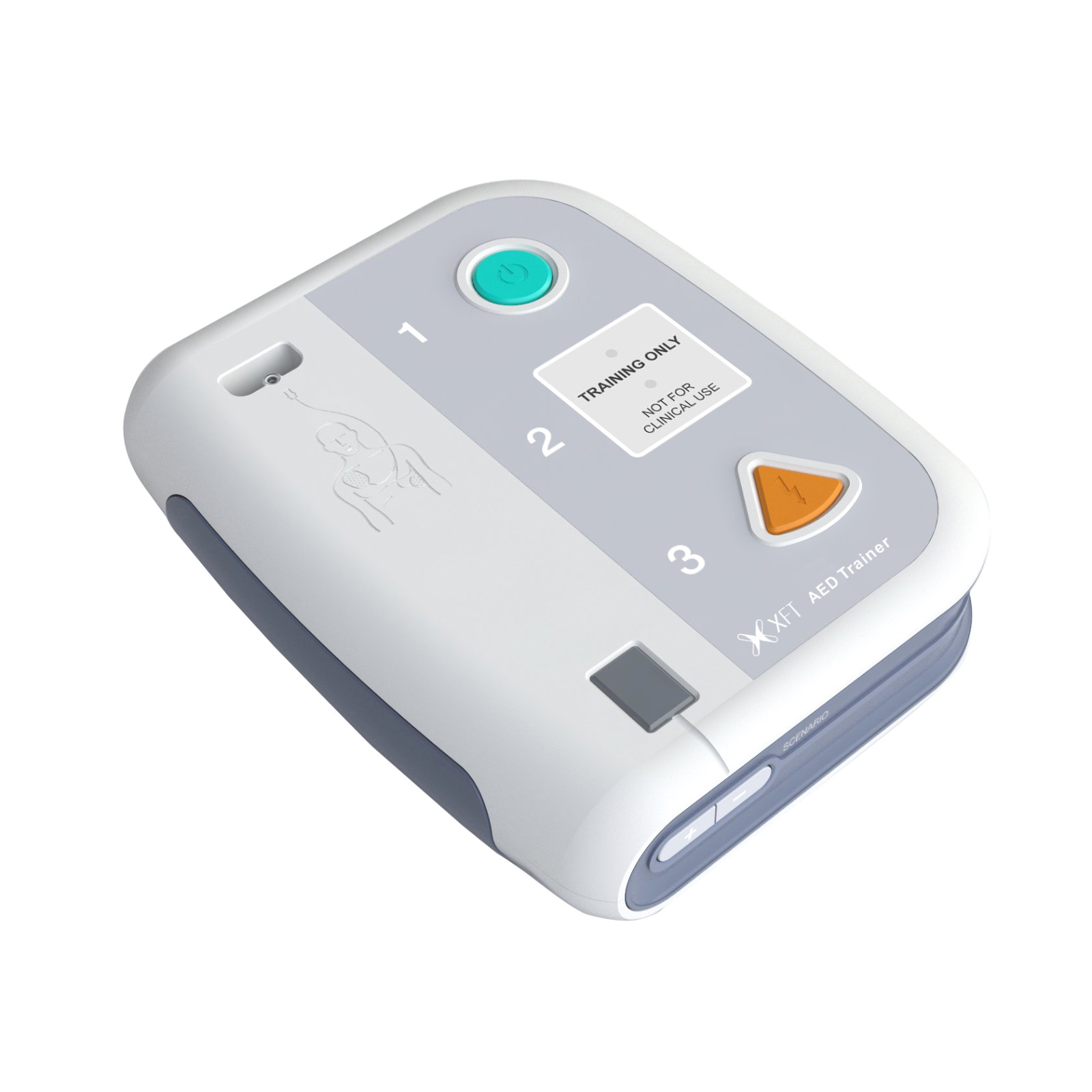 AED Trainer Automatic External Defibrillator CPR Practice Device Greek AHA2015