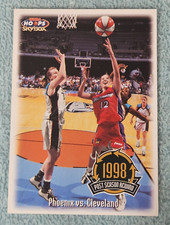 1999 Hoops Skybox WNBA Post Season Rewind #6 Phoenix v Cleveland Basketball Card