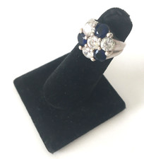 Choice Vintage 1950-90's 925 Sterling Silver Stones Marcasite Rings FREE US SHIP