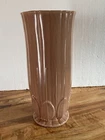 Vintage Red Wing Pottery Vase Pink