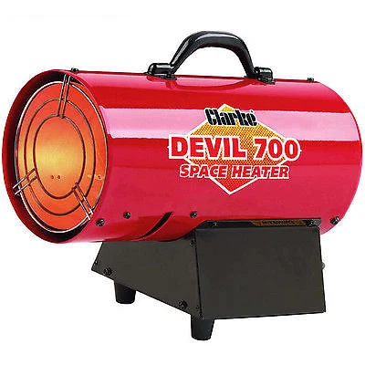 Clarke Devil 700 Propane Fired Space Heater Output 50,000 BTU/Hr (14.6 KW)  5.3k 5016086244073 | eBay