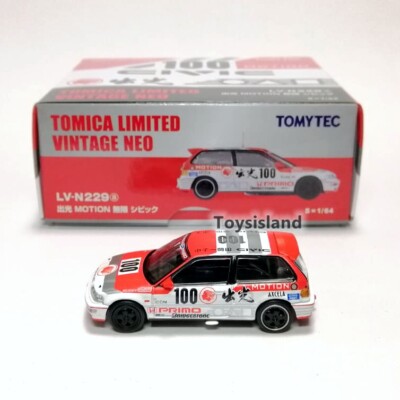 トミカ CIVIC LIMITED VINTAGE NEO LV-N229a Tomica Limited Vintage NEO LV-N229a Idemitsu MOTION Mugen