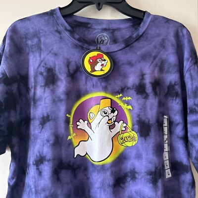 Bucees 2024  Halloween T-Shirt Glow In The Dark Size Large New With Tags