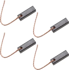 4Pcs Electric Motor Carbon Brushes 5X5X16 Mm with Copper Wire 12-24V for Vehi...