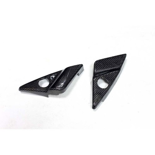Cubierta de panel de altavoz de pilar A de fibra de carbono para Maserati GranTurismo GT 08-16 - Imagen 4 de 6