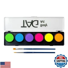 TAG Face and Body Paint - Neon Palette 6 x 10g