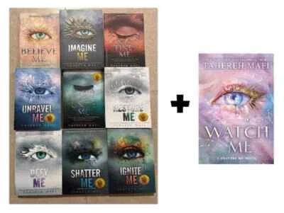 Shatter Me Series By Tahereh Mafi 10 Books Collection Set Free Shipping..