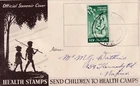 New Zealand 1949 Health Stamp 1d FDC Napier Cancel written VGC