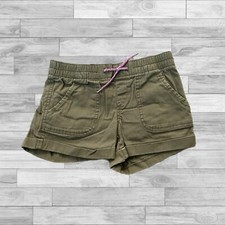 Old navy kids green Shorts size small 6/7 
