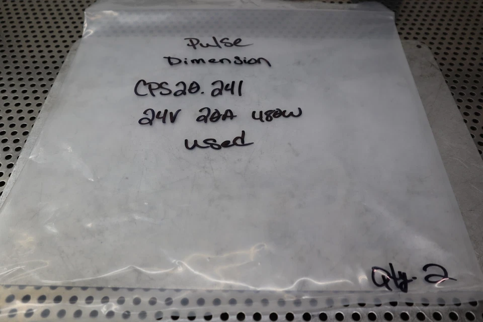Pulse CPS20.241 Power Supply 24V 20A 480W Used With Warranty - Image 2 of 4
