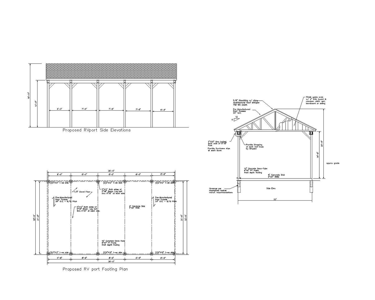 Rv Pole Barn Building Plans