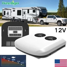For Trucks & Bus 10000 BTU Non-Ducted RV AC Unit - 12V Rooftop Air Conditioner
