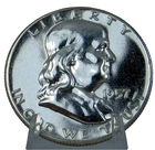 1957 Franklin Half Dollar PROOF Uncirculated Silver Coin From US PROOF #GSAF-2