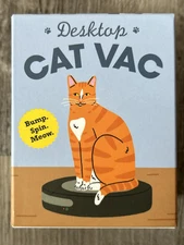 Desktop Cat Vac (RP Minis) by Dinon, Brenna Comes W/Mini Paperback Book*Sealed!