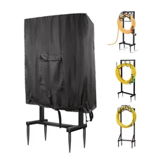 Garden Hose Holder Cover,Heavy Duty 210D Oxford Waterproof Garden Wall-mounte...