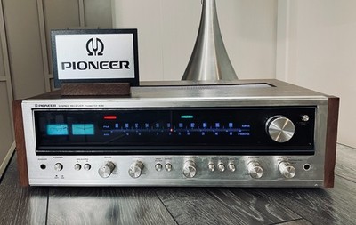 Pioneer SX-636ステレオレシーバー Pioneer SX 636 Receiver - Tested/Serviced (NO AM!) Recap'd + LEDs