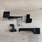 Toilet Paper Holders Black Metal Modern Mounting Hardware open box — photo 7