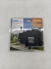 Siemens 20A/20A Plug-On Neutral One Pole Tandem Arc-Fault Breaker Q2020AFCNP