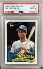 1989 Topps Traded #41T Ken Griffey Jr Seattle Mariners RC Rookie HOF PSA 10