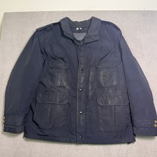 Vintage Blauer Gore-Tex Field Jacket M-65 Waterproof Utility Mens Large USA Made