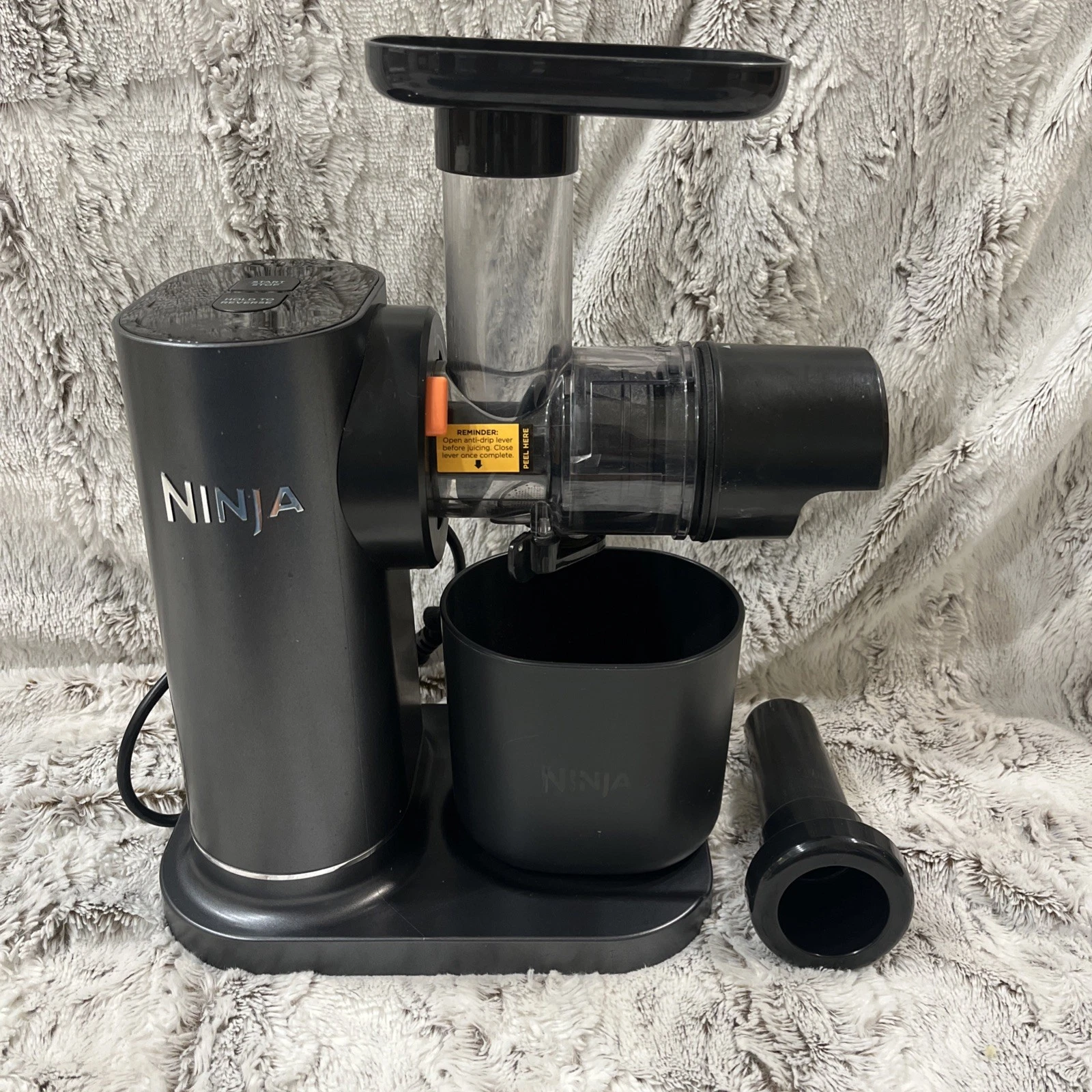Ninja NEVERCLOG Cold Press Juicer JC155 Used Tested
Opens in a new window or tab