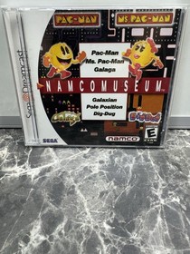 Namco Museum Sega Dreamcast Complete Pac Man Galaga Dig-Dug 2000 Release Date