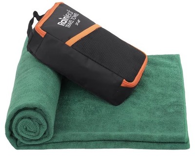 Rainleaf Mikrofaser Reisehandtuch schnelltrocknend Badetuch ultrakompakt super 