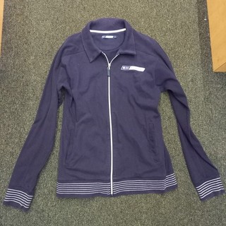 mens AT&T Williams F1 navy zip up sweatshirt type jacket L RRP£59.99 senna prost