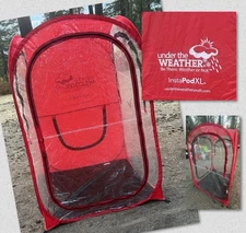 Under the Weather XL - Insta Pod MyPod Pop-Up Tent RED Sport Events Rainy Games