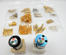 DMC AF8 CRIMP TOOL MIL SPEC TH435 & TH379 TURRET HEAD POSITIONERS & CONTACT PINS