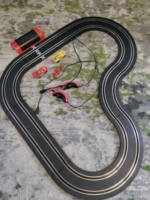 Rare Disney Cars Slot Car Track Lightning McQueen And Cruze Ramirez Set Missing*