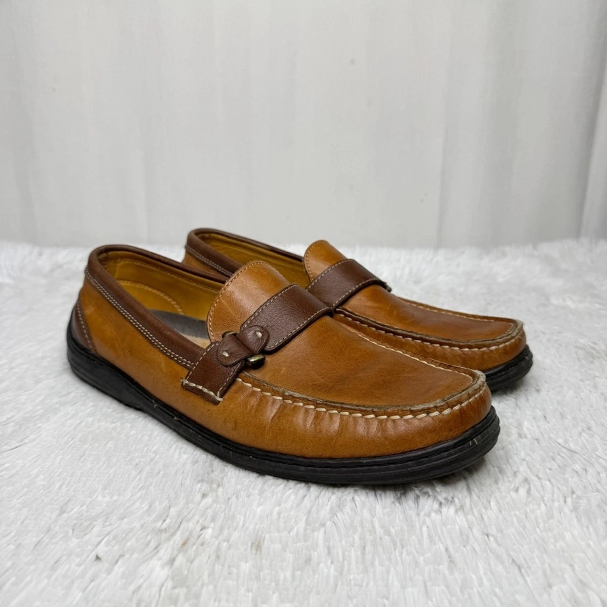 Tommy Bahama Leather Upper Solid Casual Shoes for Men for 
