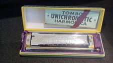 TOMBO Harmonica UNI CHROME 1248 Used