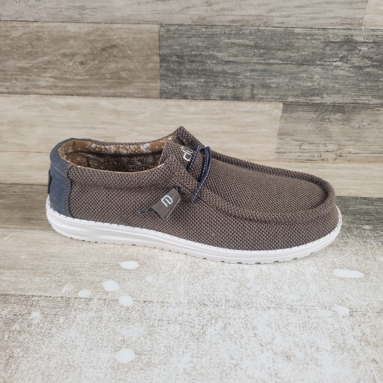 Hey Dude Wally Paisley Slip On Shoes Sz 10 Chocolate Comfort Loafers
Opens in a new window or tab