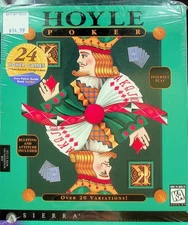 Hoyle Poker - Sierra On-Line, Inc. (1996) - Preowned in Original Box - No Guide