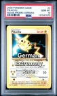 GERMAN 1999 POKEMON PIKACHU MOVIE BLACK STAR PROMO #4 PSA 10 GEM MINT LOW POP