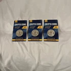 Rare 1 OZ Silver Etherium Blockchain Mint Crypto in Sealed Cardboard Mint TEP