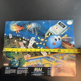 NES Nintendo HAI Game's poster ONLY! shows Lolo Air Fortress Hal-nes-us-3