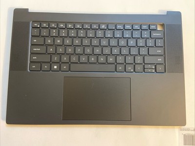 DELL Precision 5680 M5680 081c0c 81c0c Palmrest Keyboard  Green Touchpad 2