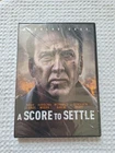 A Score to Settle (DVD 2019 W/S) Nicholas Cage NEW Sealed Free Shipping  !!!