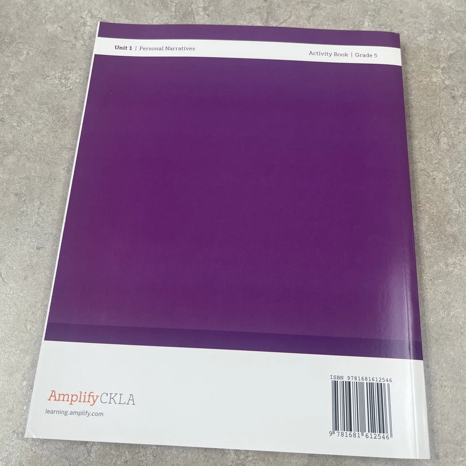 Amplify Core Knowledge Language Arts Grade 5 Unit 1 Personal Narratives CKLA - Image 2 of 4